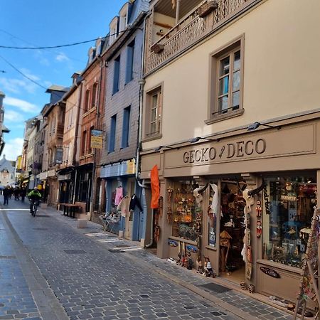 La Vague - Breath Of Freshness In Center Of Honfleur - Free Parking 550M Exterior foto