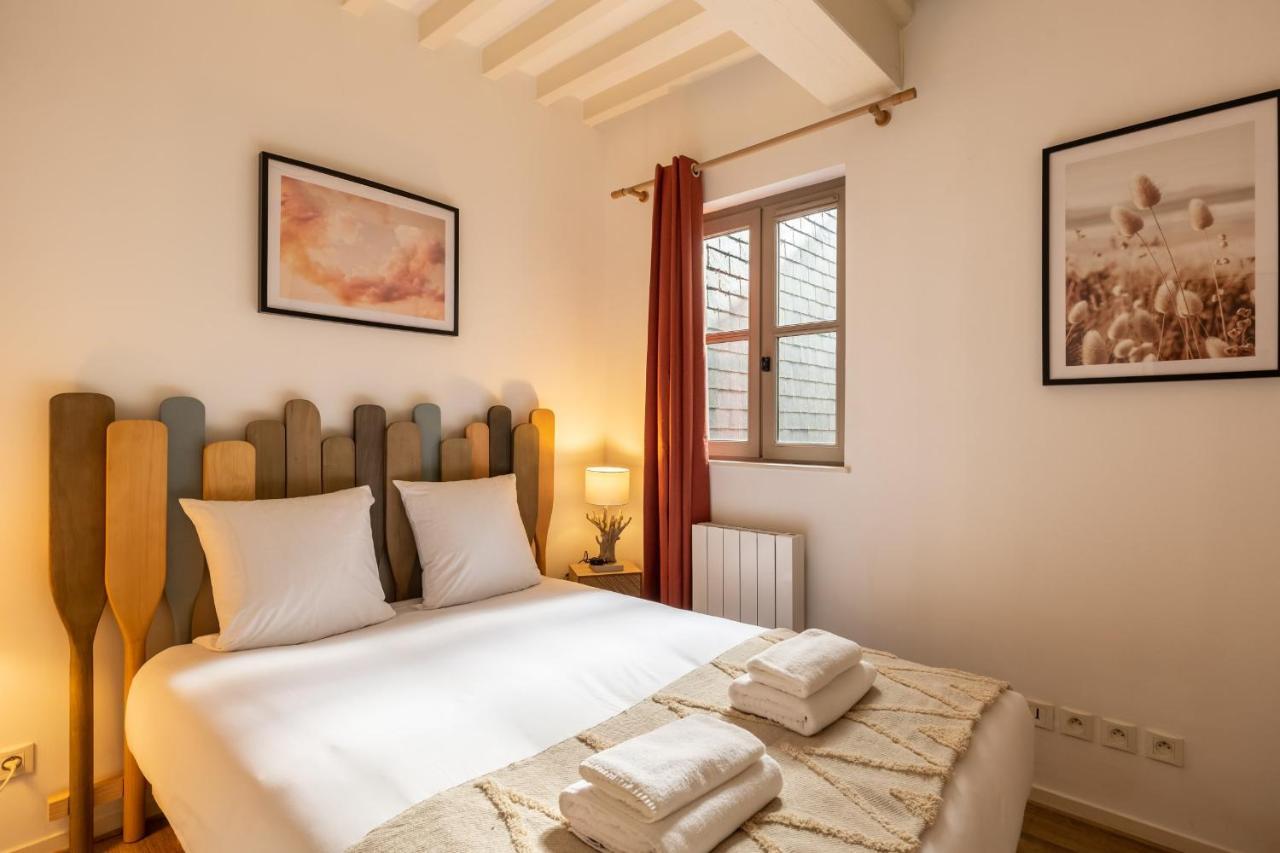 La Vague - Breath Of Freshness In Center Of Honfleur - Free Parking 550M Exterior foto