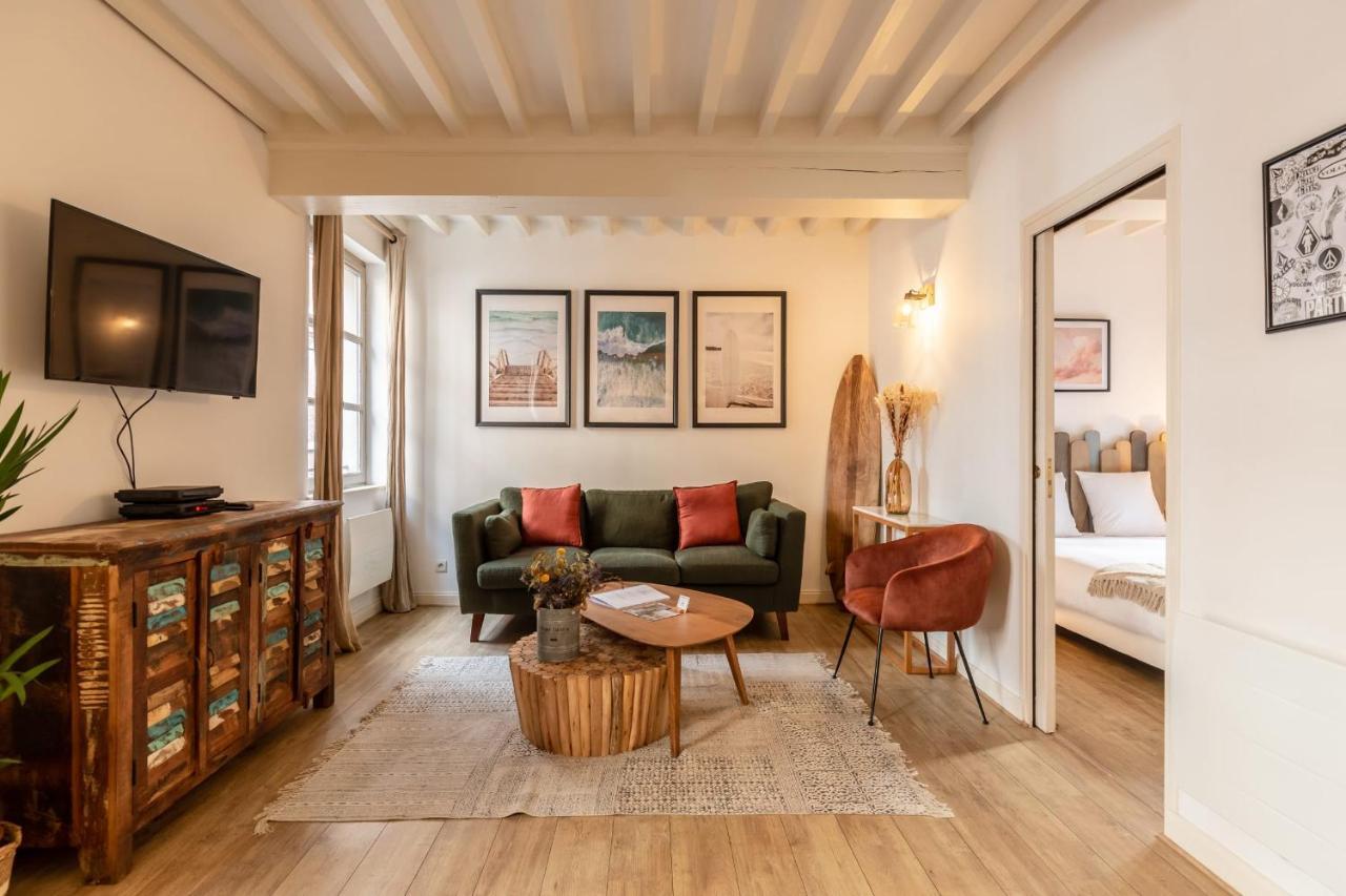 La Vague - Breath Of Freshness In Center Of Honfleur - Free Parking 550M Exterior foto