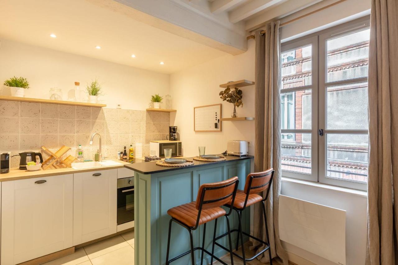 La Vague - Breath Of Freshness In Center Of Honfleur - Free Parking 550M Exterior foto