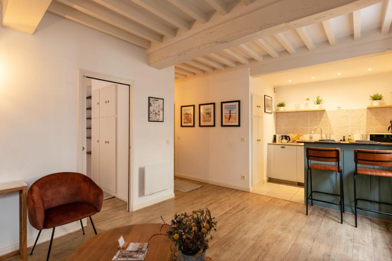 La Vague - Breath Of Freshness In Center Of Honfleur - Free Parking 550M Exterior foto